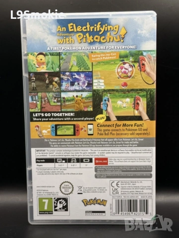 Pokemon Let's Go Pikachu! Покемон летс го Пикачу! Нова игра!, снимка 2 - Игри за Nintendo - 53165029