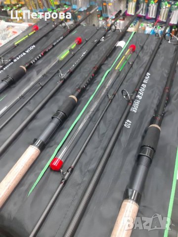 Фидер FL Aqua River 3.60/3.90/4.20 до 200гр, снимка 3 - Въдици - 40214333