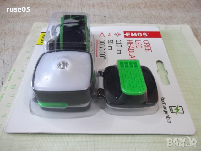 Челник "CREE LED HEADLAMP 3В1 EMOS P3535" акумулаторен нов, снимка 5 - Други стоки за дома - 39214861