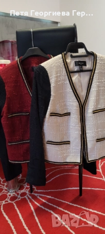 Сако от букле на Mango размер L, снимка 2 - Сака - 52713738