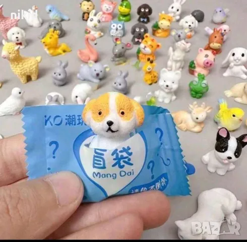 мини фигурка фигурки изненада играчка в пакетче подарък играчки животни храна храни, снимка 14 - Фигурки - 48201829