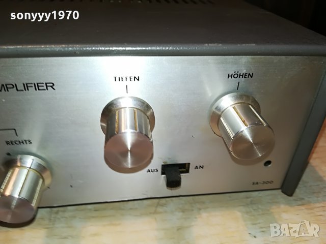monacor sa-300 solid state amplifier-germany 1308211223, снимка 7 - Ресийвъри, усилватели, смесителни пултове - 33805327