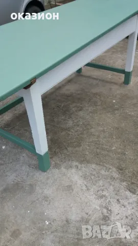 масивна голяма стара селска маса, снимка 2 - Маси - 49752689