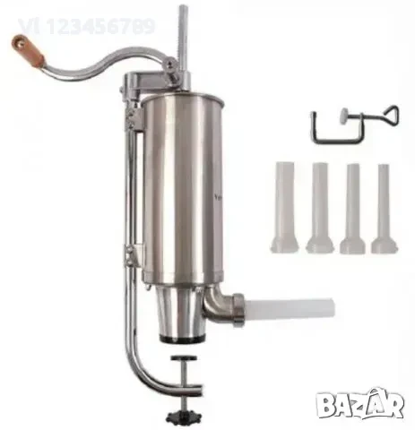 Вертикална пълначка на месо,за наденици,луканка размери 3л, 5л, 7л, 10 л, снимка 9 - Месомелачки - 50798980