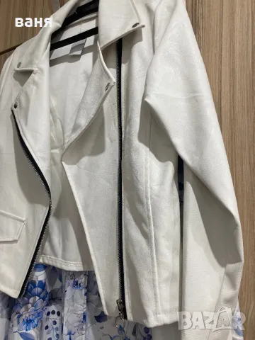 Дамско кожено яке Ново, снимка 2 - Якета - 50206744