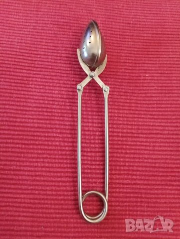 Стара лъжичка, цедка за чай. , снимка 6 - Други - 44179507