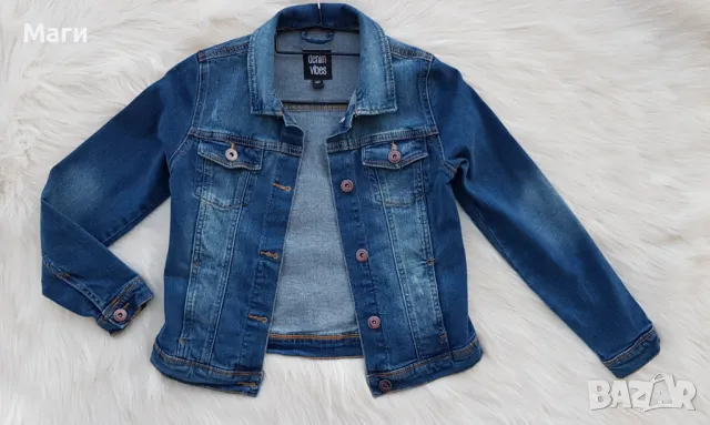 Дънково яке размер 9-10 години , снимка 12 - Детски якета и елеци - 47555092