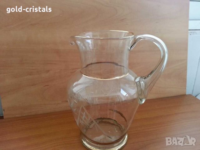  стъклена кана гравирана