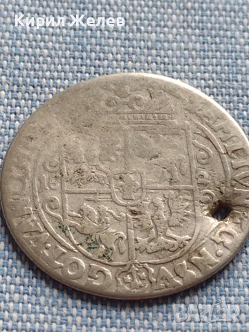 Сребърна монета Орт1623г. Сигизмунд трети Полша 12212, снимка 11 - Нумизматика и бонистика - 42900388