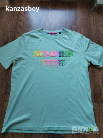 Scotch and soda - страхотна мъжка тениска L, снимка 6 - Тениски - 54044476