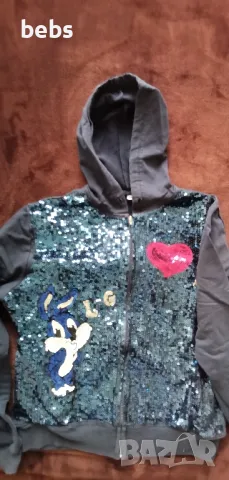 горнище с пайети , снимка 3 - Спортни дрехи, екипи - 49815547