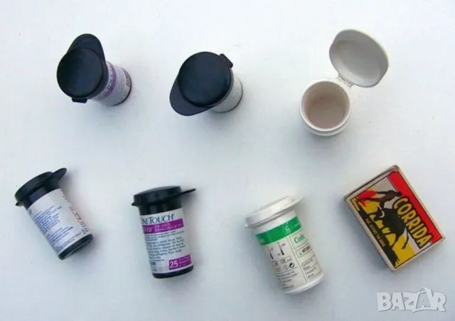 ФЛАКОН 25 мл Пластмасова Непрозрачна Кутия с Капачка тип Буркан Ø29мм Контейнер за Съхранение БАРТЕР, снимка 2 - Друго търговско оборудване - 48467202