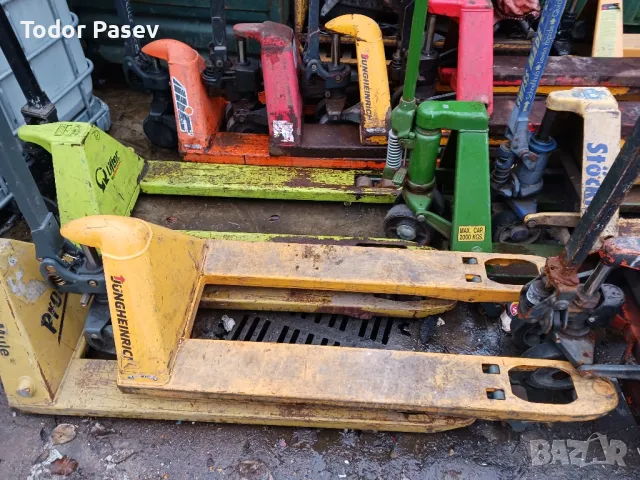 Транспалетни колички внос от Франция , снимка 2 - Подемници - 48372811