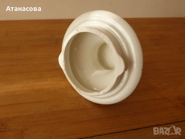 Капак за порцеланов самовар Гжель, снимка 7 - Антикварни и старинни предмети - 52494964