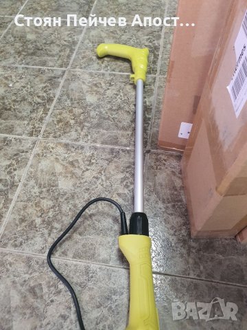 Горелка за плевели BARICUS, 650 ° C , 2000 W, Електрическа, 2 размера за прикачване, 1.15 m, Зелен, снимка 3 - Други инструменти - 40165415