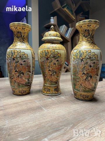 Автентични винтидж порцеланови вази , снимка 2 - Декорация за дома - 44199984