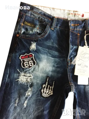 ALCOTT Los Angeles Оригинален модел дънки Boyfriend, снимка 4 - Дънки - 48539024