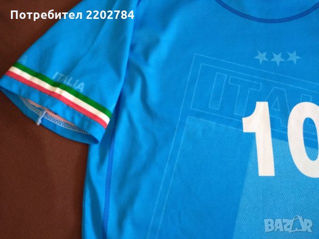 Четири футболни тениски Италия,Totti,Materazzi,Italia, снимка 9 - Фен артикули - 32198873