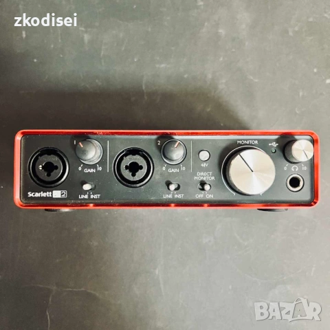 Звукова карта FOCUSRITE SCARLETT CE-JS 8, снимка 3 - Други - 54224353