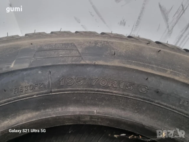 1бр лятна гума 195/70/15C BRIDGESTONE L03661 , снимка 2 - Гуми и джанти - 51383157