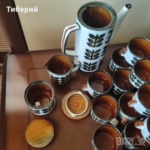 Керамичен сервиз за чай/кафе Колекционерски, снимка 5 - Сервизи - 51949049