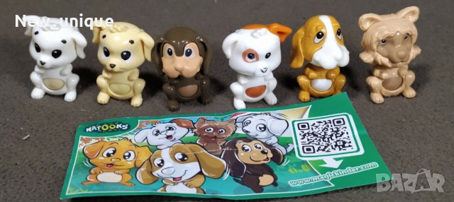 Киндер играчки от серията "Кучета" (Kraul mich) - 2014 г. 