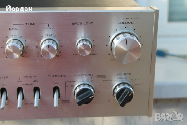Усилвател ''JVC-4VN-880'', снимка 7 - Ресийвъри, усилватели, смесителни пултове - 51795667