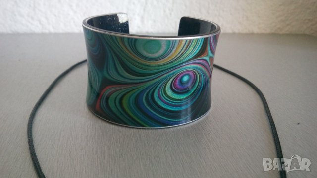 Комплект бижута: гривна и колие, снимка 3 - Бижутерийни комплекти - 37342695