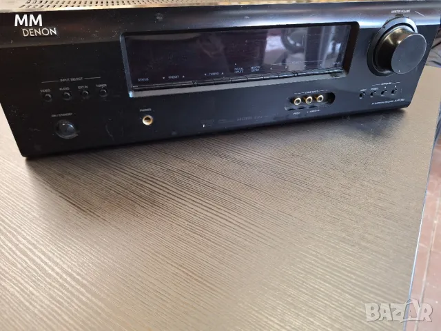 Усилвател Denon AVR 390 HDMI, оптика, снимка 4 - Ресийвъри, усилватели, смесителни пултове - 49234140