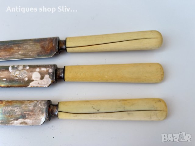 Стари ножове за масло LAMSON & GOODNOW MFG. №2422, снимка 4 - Колекции - 36934929