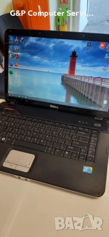Laptop DELL Vostro 1015, Доста преживял, но все още работи чудесно ...