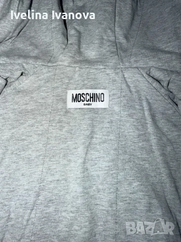 Оригинално дънково яке на марката Moschino Kids., снимка 3 - Бебешки якета и елеци - 55989717
