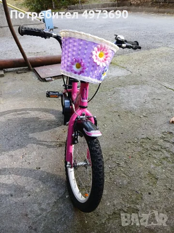 Детско колело 16", снимка 4 - Велосипеди - 56431413