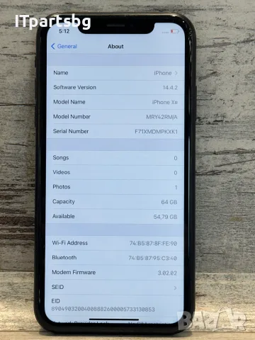 Apple iPhone XR 64GB – Black – 91% Battery Health, снимка 7 - Apple iPhone - 56163067