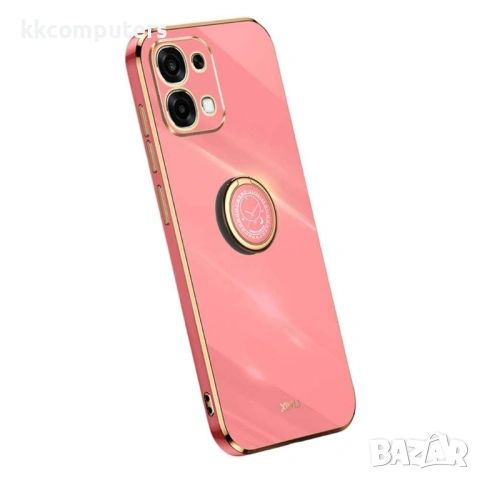 XINLI Калъф за Oppo A6 Pro 5G / 4G - Пръстен, Електропокритие, TPU, 7 цвята, снимка 5 - Калъфи, кейсове - 54287935