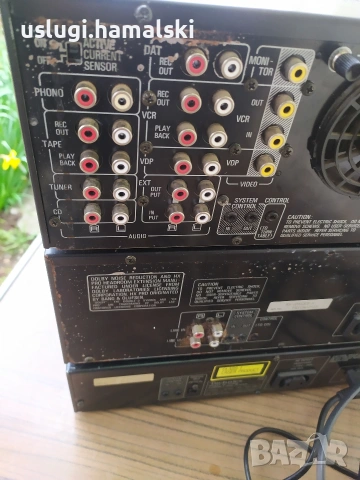 Усилвател/дек/CD плейър Technics, снимка 13 - Ресийвъри, усилватели, смесителни пултове - 53963170