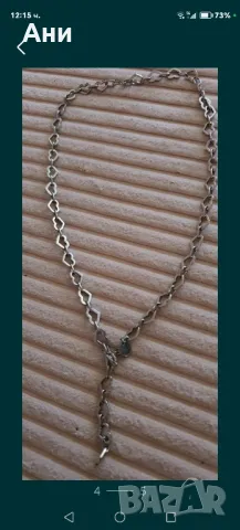 стоманено италианско колие, снимка 4 - Колиета, медальони, синджири - 49868832