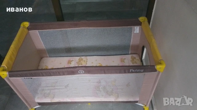 Продавам 2бр.сгъваемо преносимо бебешко креватче , снимка 2 - Бебешки легла и матраци - 32296617