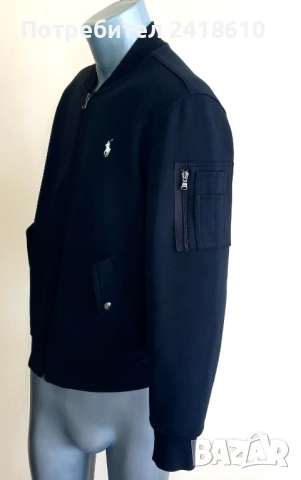 POLO Ralph Lauren Cotton Bomber Mens Size S / M НОВО! ОРИГИНАЛ! Мъжко Горнище - Бомбер - яке!, снимка 11 - Якета - 52236312