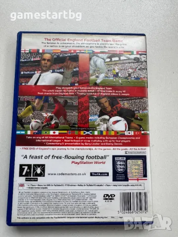 England International Football 2004 Edition за PS2, снимка 2 - Игри за PlayStation - 49673623