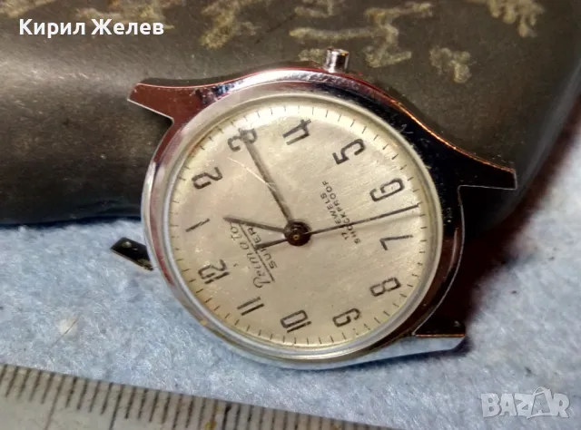 PRIMATO SUPER 17 JEWELS Стар СТИЛЕН ВИНТИДЖ МОДЕЛ МЕХАНИЧЕН ДАМСКИ ЧАСОВНИК 49251, снимка 9 - Антикварни и старинни предмети - 48277706
