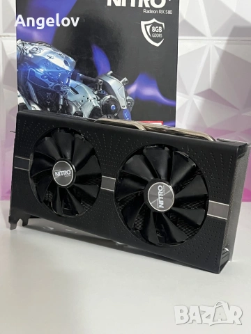 SAPPHIRE RX 580 8GB Профилактирана, снимка 2 - Видеокарти - 54282036