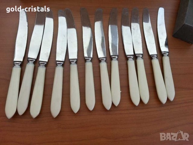 Руски прибори за хранене ножове, снимка 4 - Антикварни и старинни предмети - 30635120