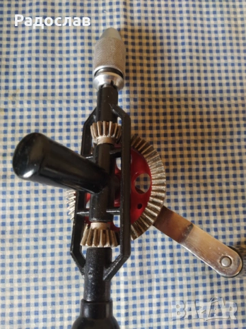 стара руска ръчна бормашина / маткап, снимка 4 - Бормашини - 53307081