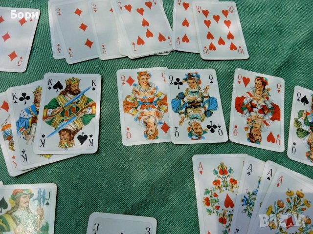 ROKOKO две тестета в кожен калъф, снимка 11 - Карти за игра - 37417069
