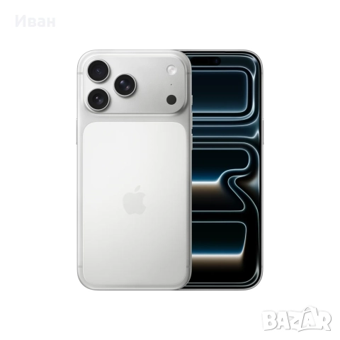 НОВИ!*ЛИЗИНГ* iPhone 17 Pro Max 100лв/м 256*Silver / BLUE*17 про макс, снимка 4 - Apple iPhone - 52576355