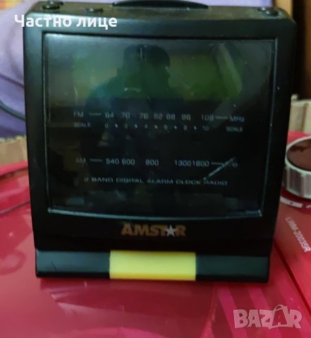 РАДИО часовник AMSTAR ASX 400, снимка 1 - Радиокасетофони, транзистори - 42216386