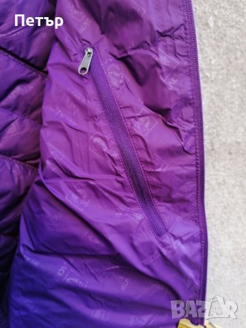 Продавам чисто ново лилаво много качествено дамско пухено яке (гъши пух) Black Yak , снимка 11 - Якета - 38626662