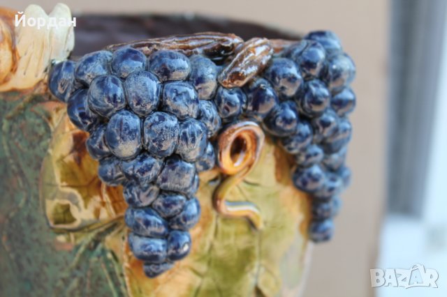 Немска ваза ръчна изработка , снимка 3 - Вази - 37605330