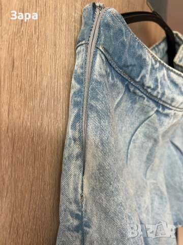 Дънкова пола, снимка 3 - Поли - 54164465